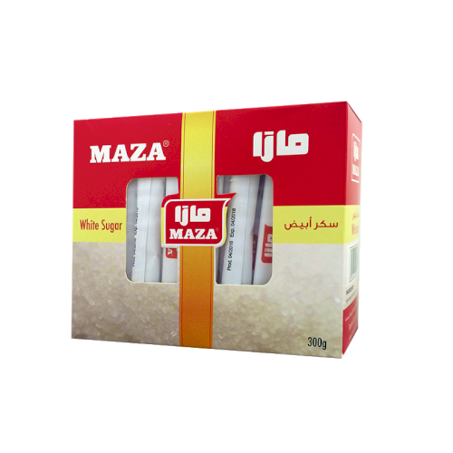 MAZA White Sugar Sticks 300g