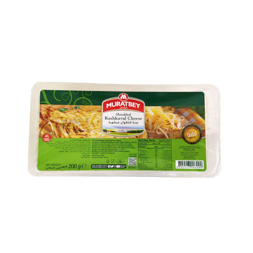 MURATBEY Shreded Kashkaval Cheese - 200g