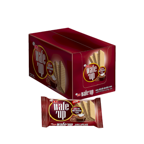 ETI WAFEUP WAFER - MILK CHOCO ( 24 Packs)