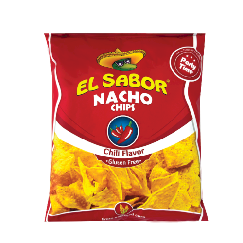EL SABOR NACHO CHIPS - CHILLI 225g