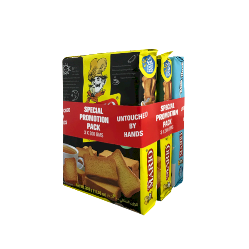 MARIO RUSK - COMBO PACK ( 3 x 300g )