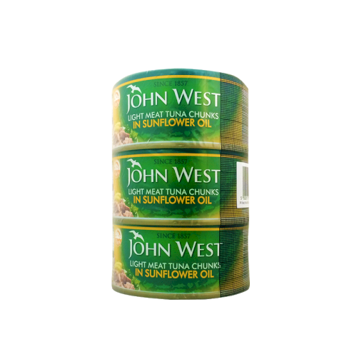 JOHNWEST LM Tuna Solid in Water - Pack of 3