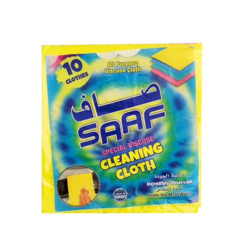 SAAF CLEANING CLOTH - VISCOSE (10 Pcs)