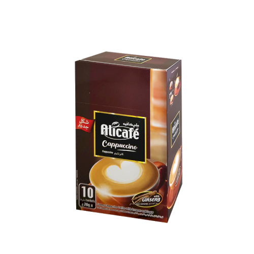 Alicafe Cappuccino with Ginseng (10 Sachets)