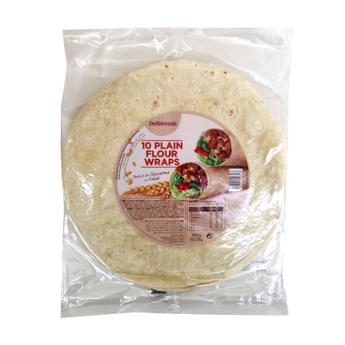 DELIBREADS Horeca Tortillas - Small 28.5cm ( 10 Wraps )