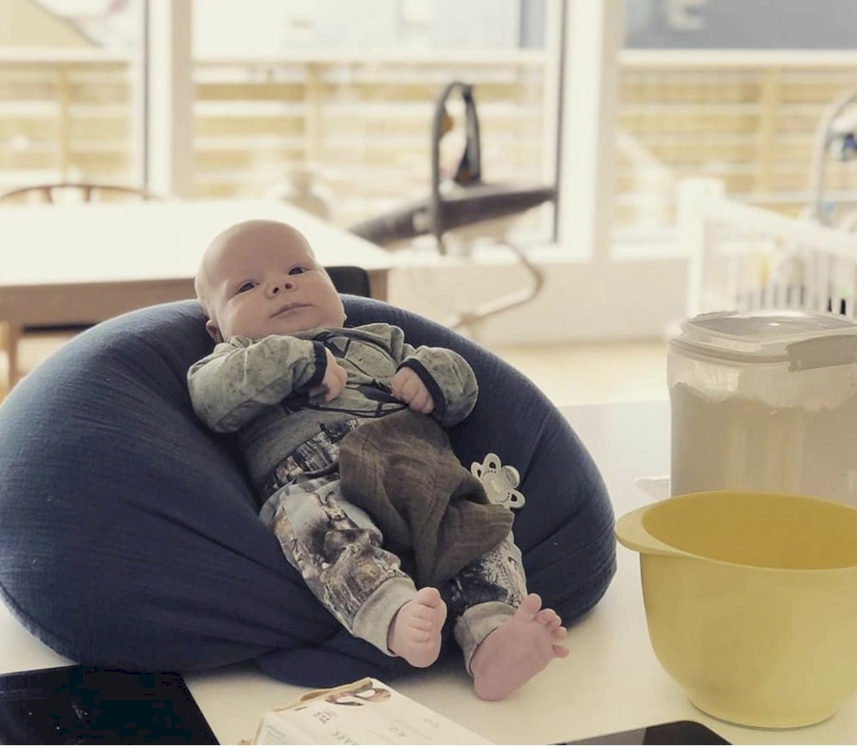 NURSING PILLOW - Blue