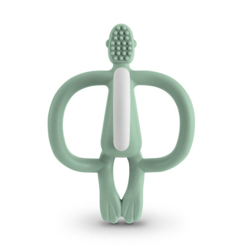 Matchstick Monkey  original teething toy Mint Green