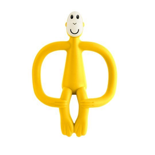Matchstick Monkey  original teething toy Yellow